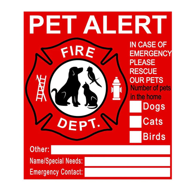 Safety First Cat Stickers